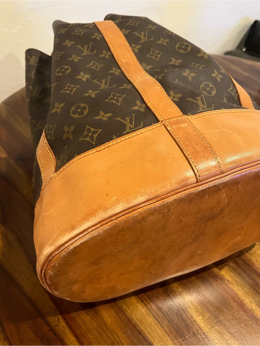Louis Vuitton Randonnee GM Monogram Drawstring Bucket Backpack - Picture 8 of 10